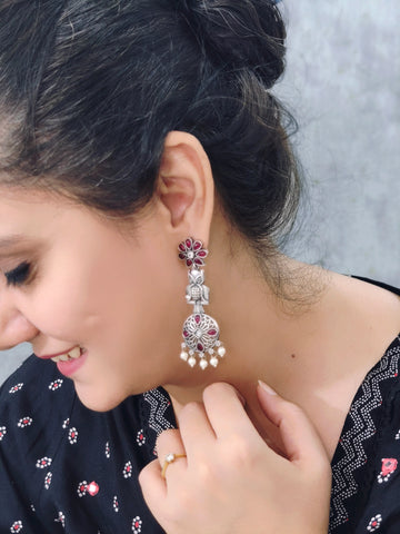 Mrigaya's Uluucha Collection for casual wear | India ethnic Office Wear - Magenta