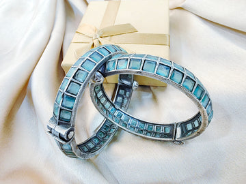 Nayra Kada from mrigaya by nandini for Festive Celebrations, Weddings, Cultural Events, Everyday Ethnic Wear (Size-2.6) __2 Bangles