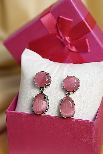 Crystara earring from Mrigaya by Nandini for Party & Office Look light