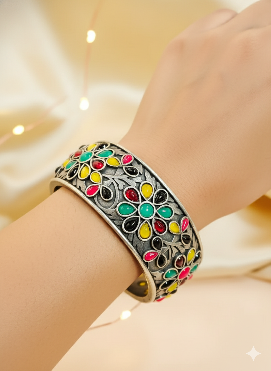 Pachrangi Kada from Mrigaya by Nandini - 1 Kada