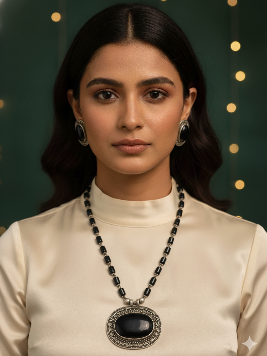 Lalitha'sLight  necklace set from house of Mrigaya by Nandini for Traditional and Festive Indian Look | for Gifting | Premium & Luxury Jewelry