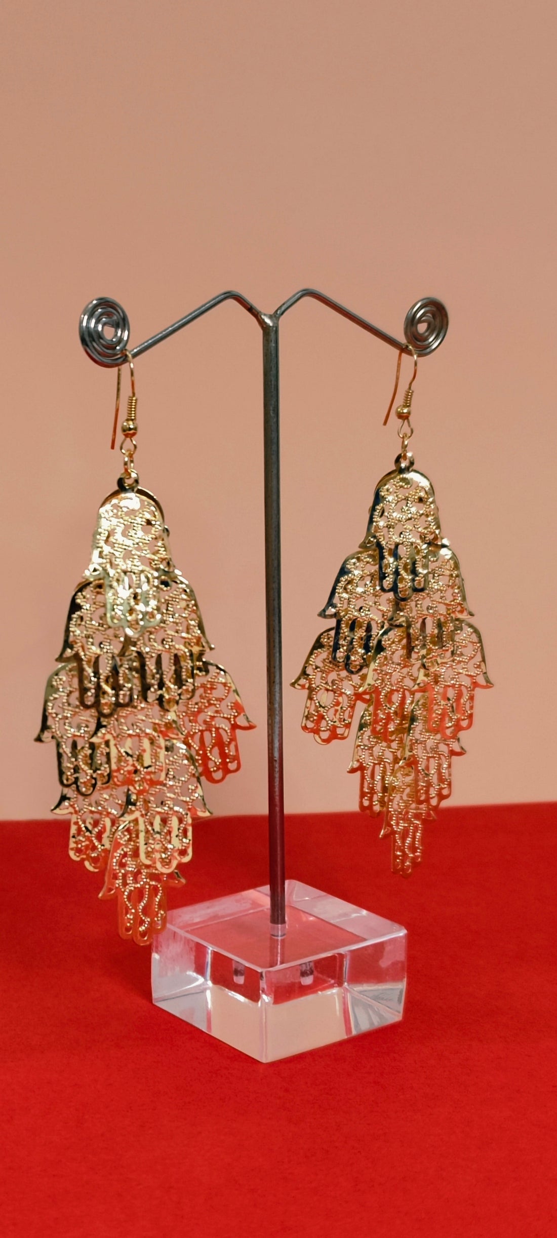 Sunheri Hatheli Earrings from Mrigaya by Nandini for all Occasion Type