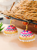 Rang Bhari Tokri Earring Collection from Mrigaya by Nandini for Weddings | Festive Occasions | India Look - Mrigaya India