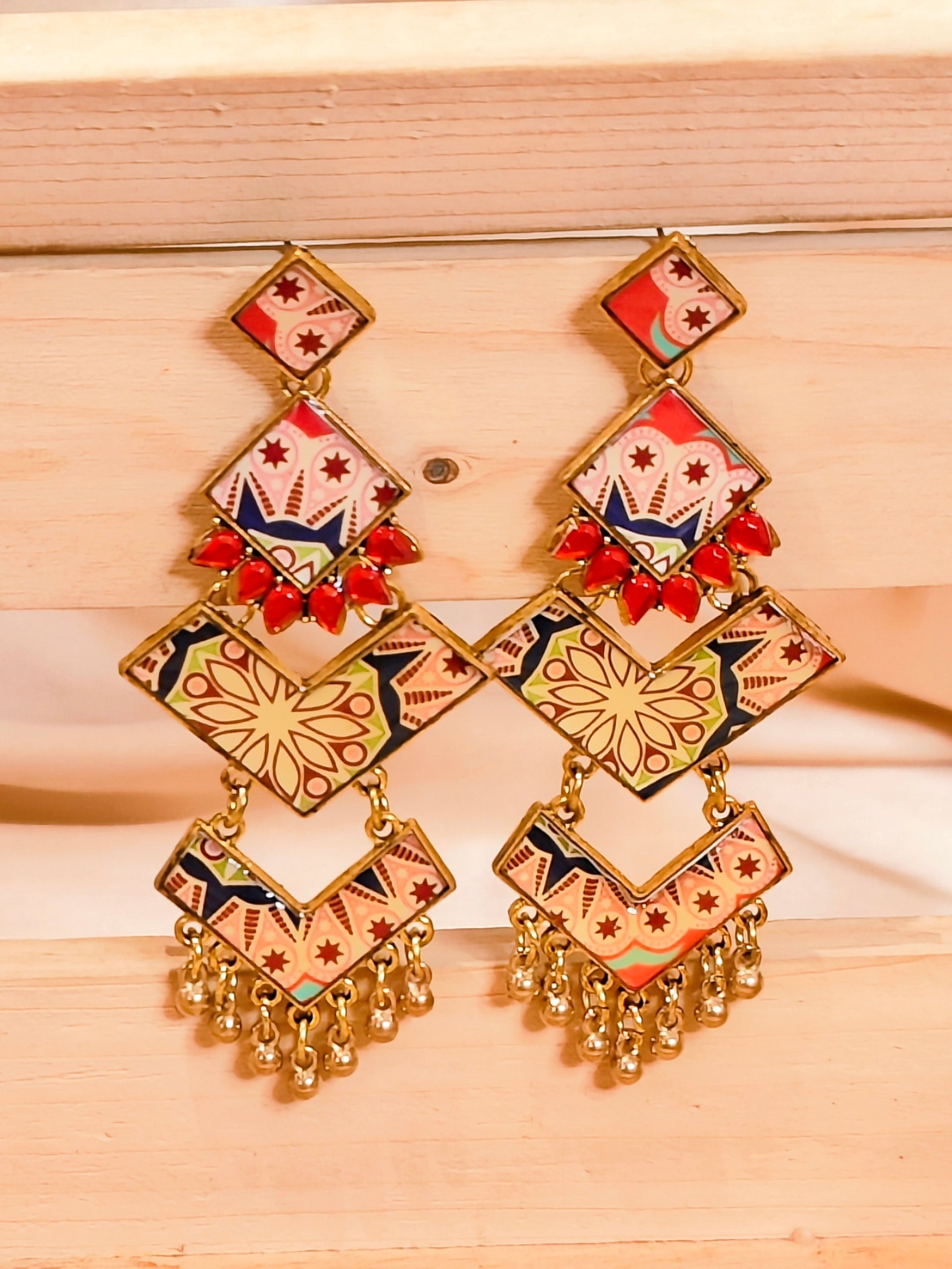 Tarika Earring for Women for Wedding & Traditional Occasion - Mrigaya India