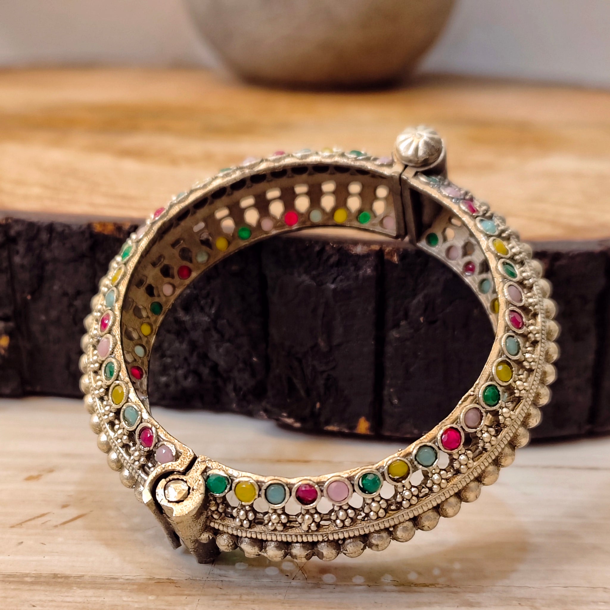 Khanjna Multi Kada Antique from Mrigaya by Nandini - 1 Bangle