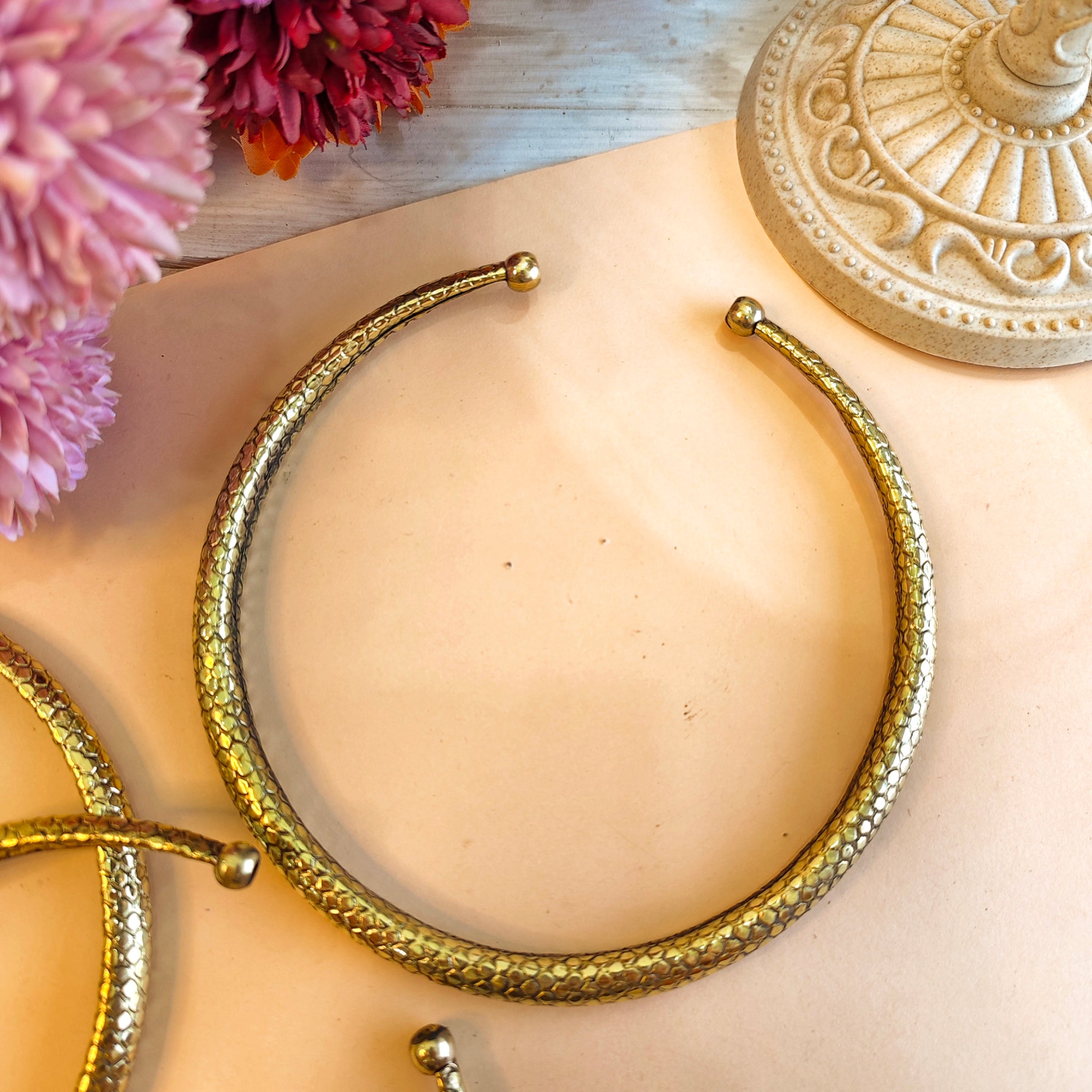 Banjaran neck Hasli from House of Mrigaya by Nandini for Traditional and Festive Occasions | Gifting | Wedding-Golden