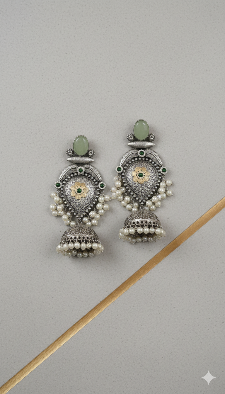 Kanchanmala - Light Weight Heavy-Look Jhumka Collection - Artificial Earrings
