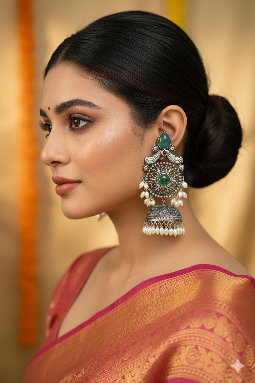 Ratnavati_ Light Weight Heavy-Look Jhumka Collection - Artificial Earrings
