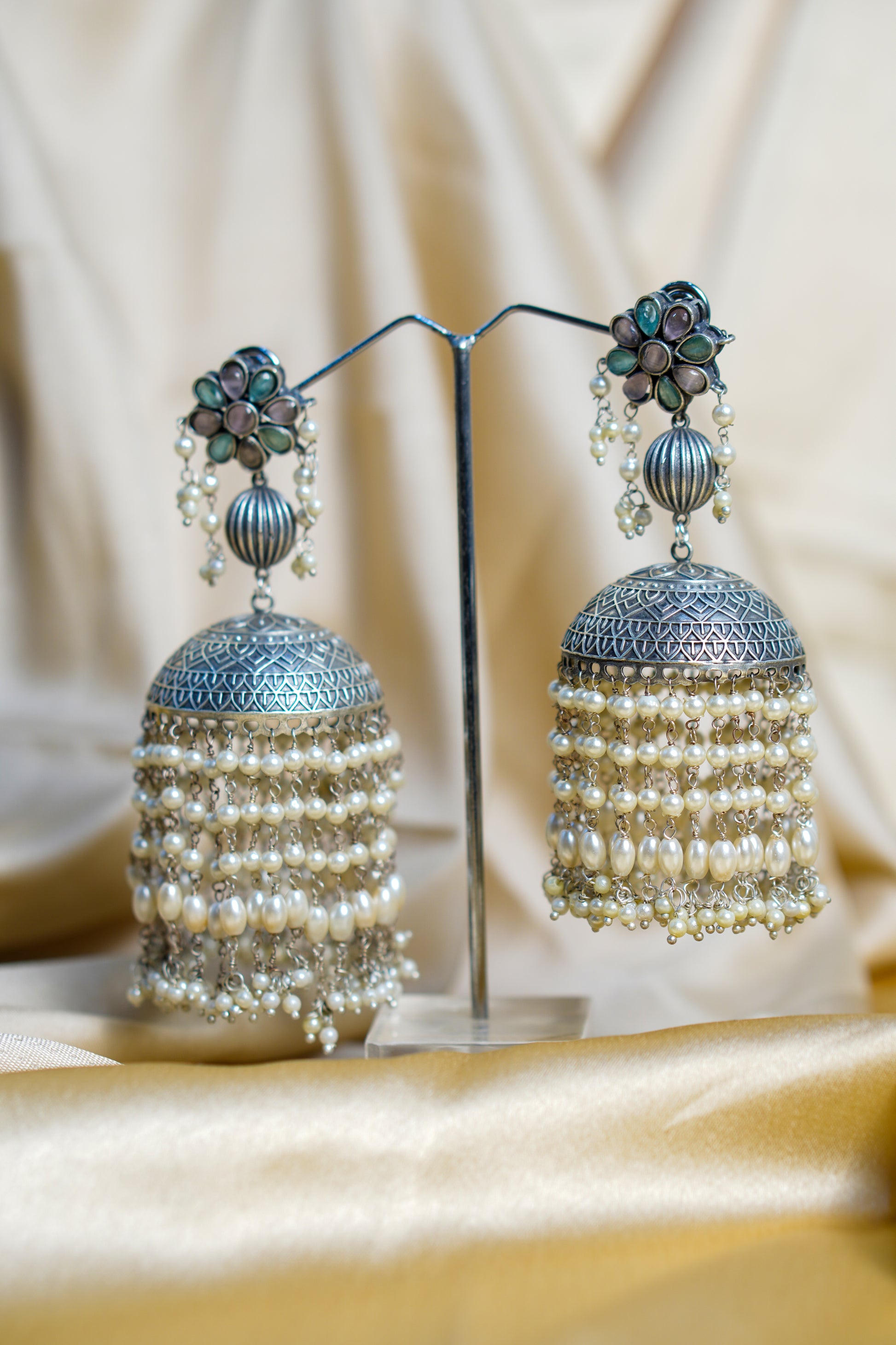 Sundarika Light Weight Heavy-Look Jhumka Collection - Artificial Earrings
