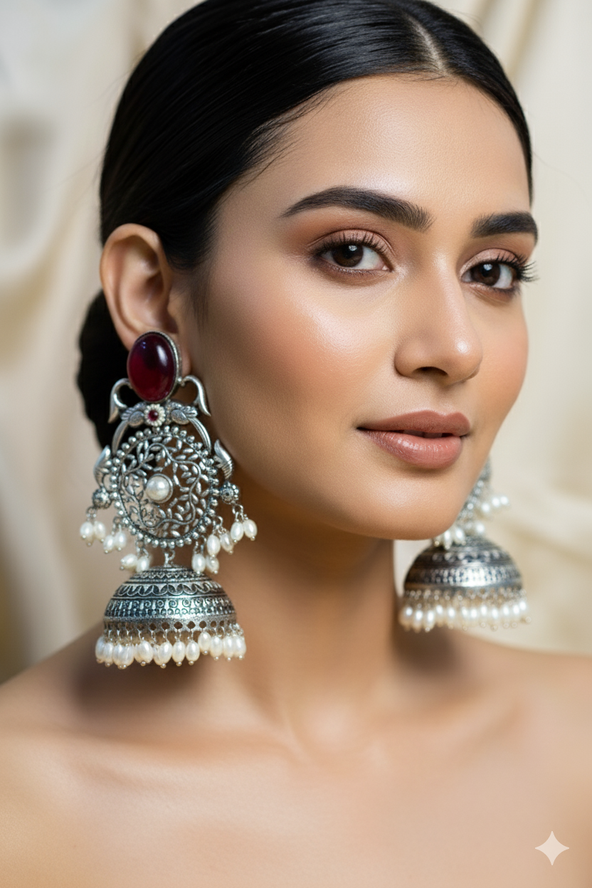 Tilottama Light Weight Heavy-Look Jhumka Collection - Artificial Earrings