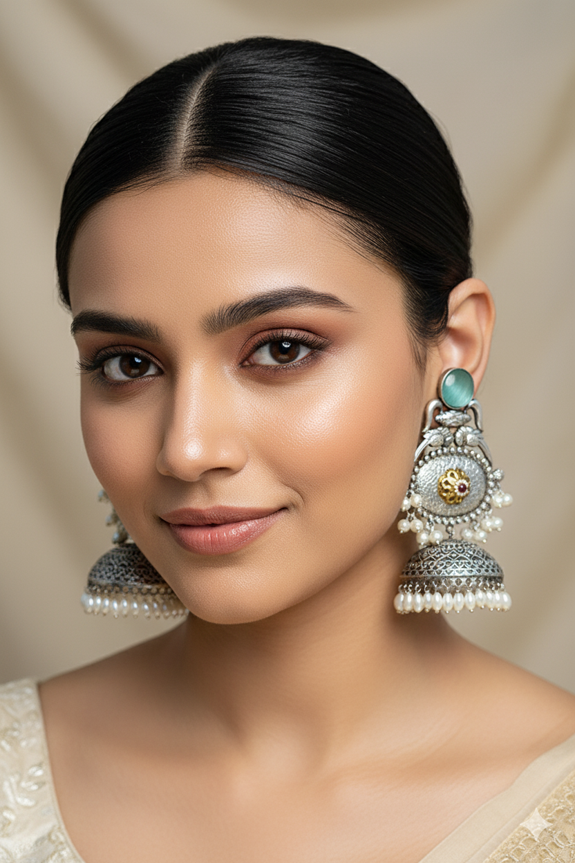 Vasundhara Light Weight Heavy-Look Jhumka Collection - Artificial Earrings
