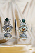 Vasundhara Light Weight Heavy-Look Jhumka Collection - Jhumka
