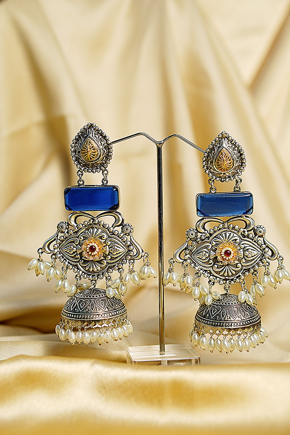 Rajlaxmi Light Weight Heavy-Look Jhumka Collection - Ethnic Earrings
