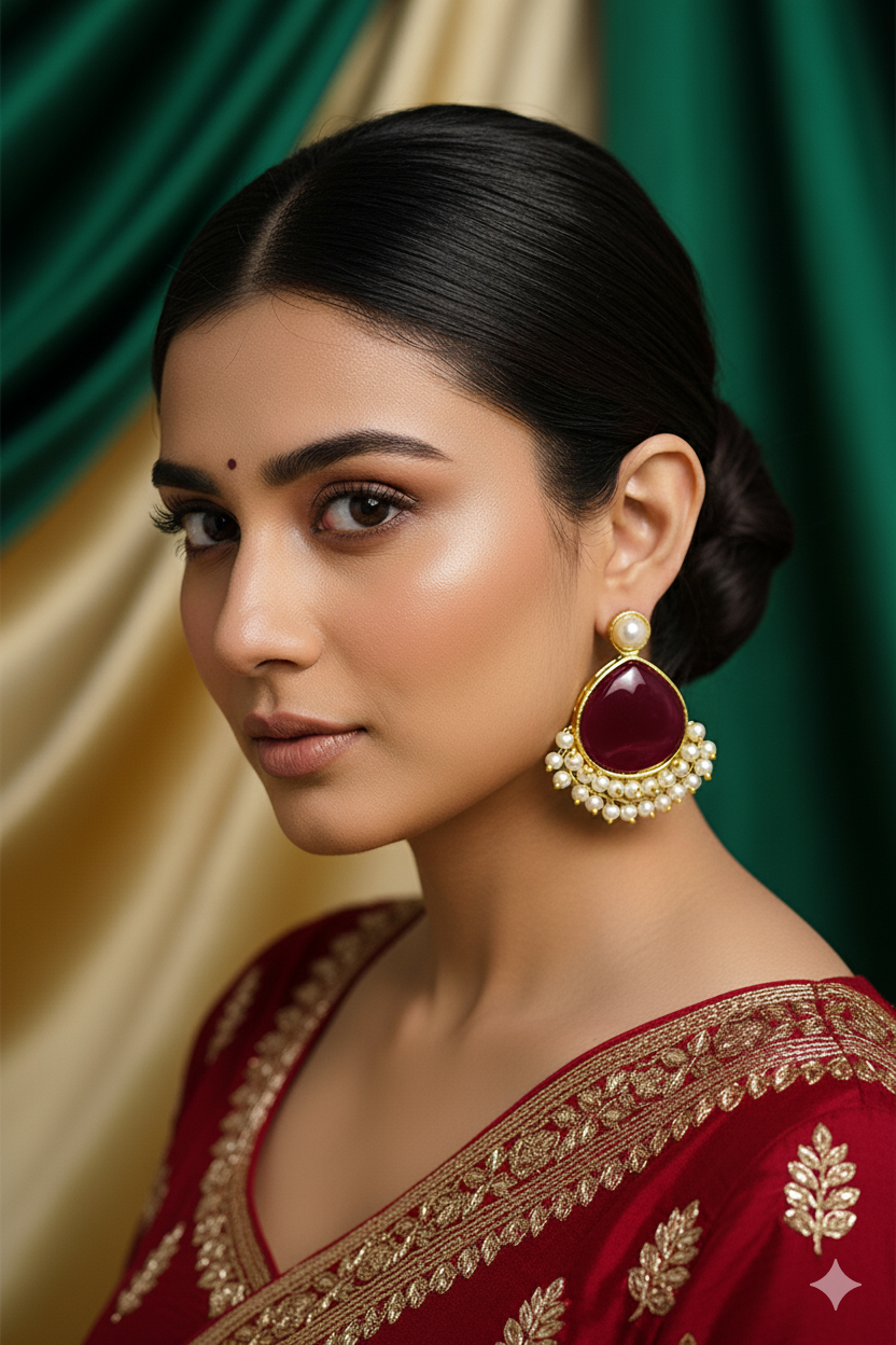 Riva earring for Party & Office Look_light - Office Going Earrings
