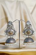 Vasundhara Light Weight Heavy-Look Jhumka Collection - Anti-Tarnish Earrings online
