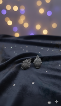 Kalash Earring Metallic - Antique Finish earrings
