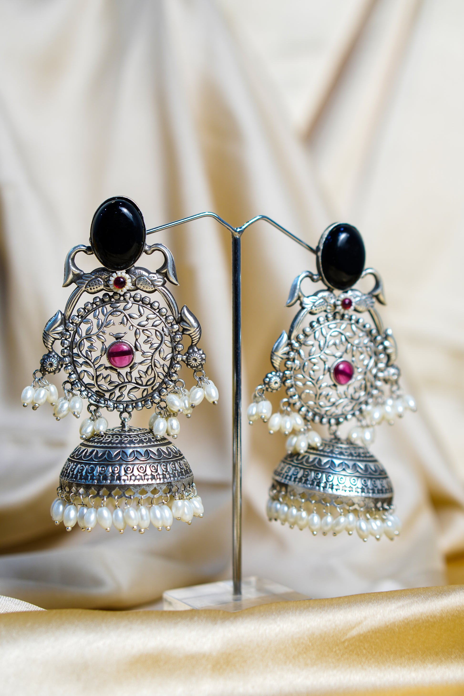 Tilottama Light Weight Heavy-Look Jhumka Collection - Traditional Earrings
