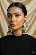 Chandrika Light Weight Heavy-Look Jhumka Collection - Antique Finish earrings
