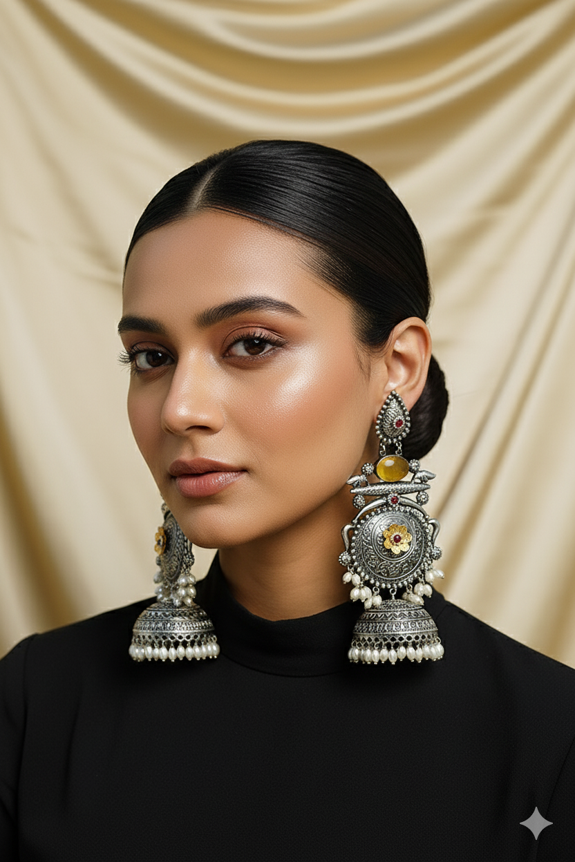 Padmavati Light Weight Heavy-Look Jhumka Collection - Festive Earrings
