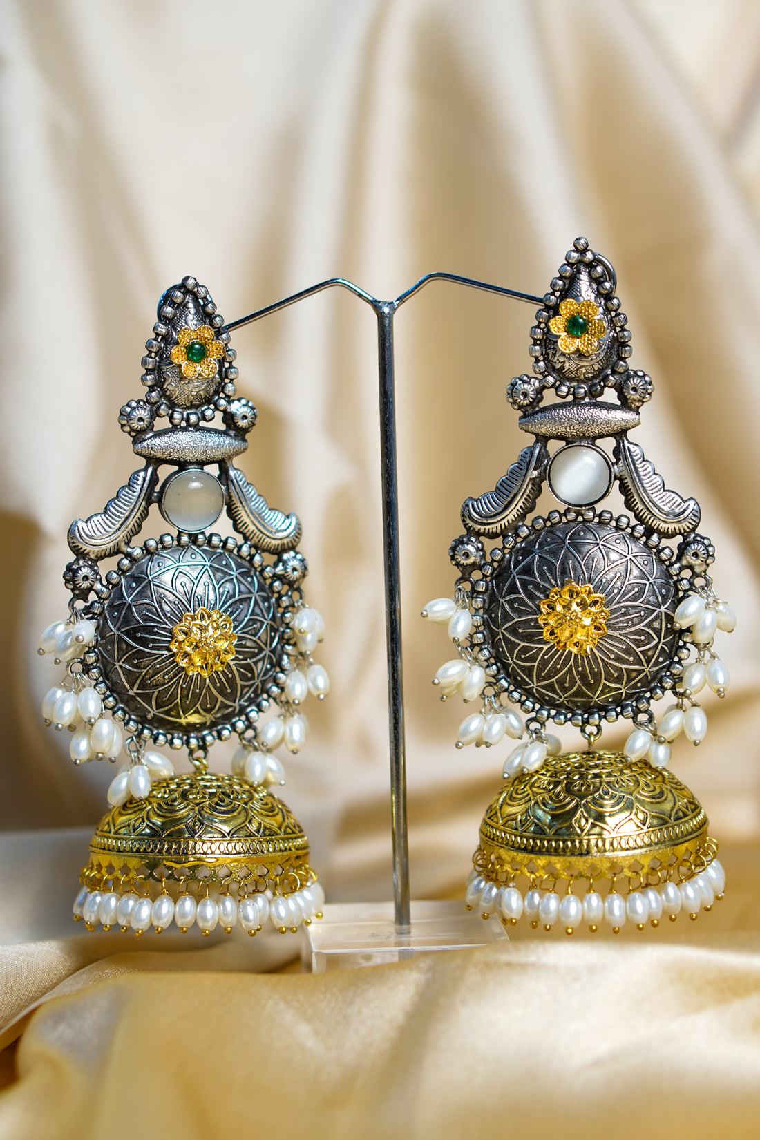 Rajmala Light Weight Heavy-Look Jhumka Collection - Anti-Tarnish Earrings
