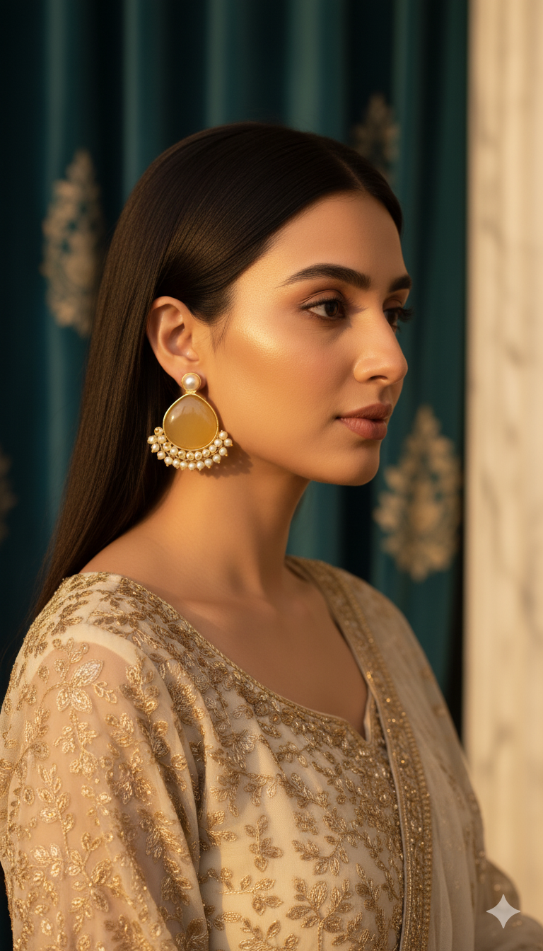 Riva earring for Party & Office Look_light - Anti-Tarnish Earrings
